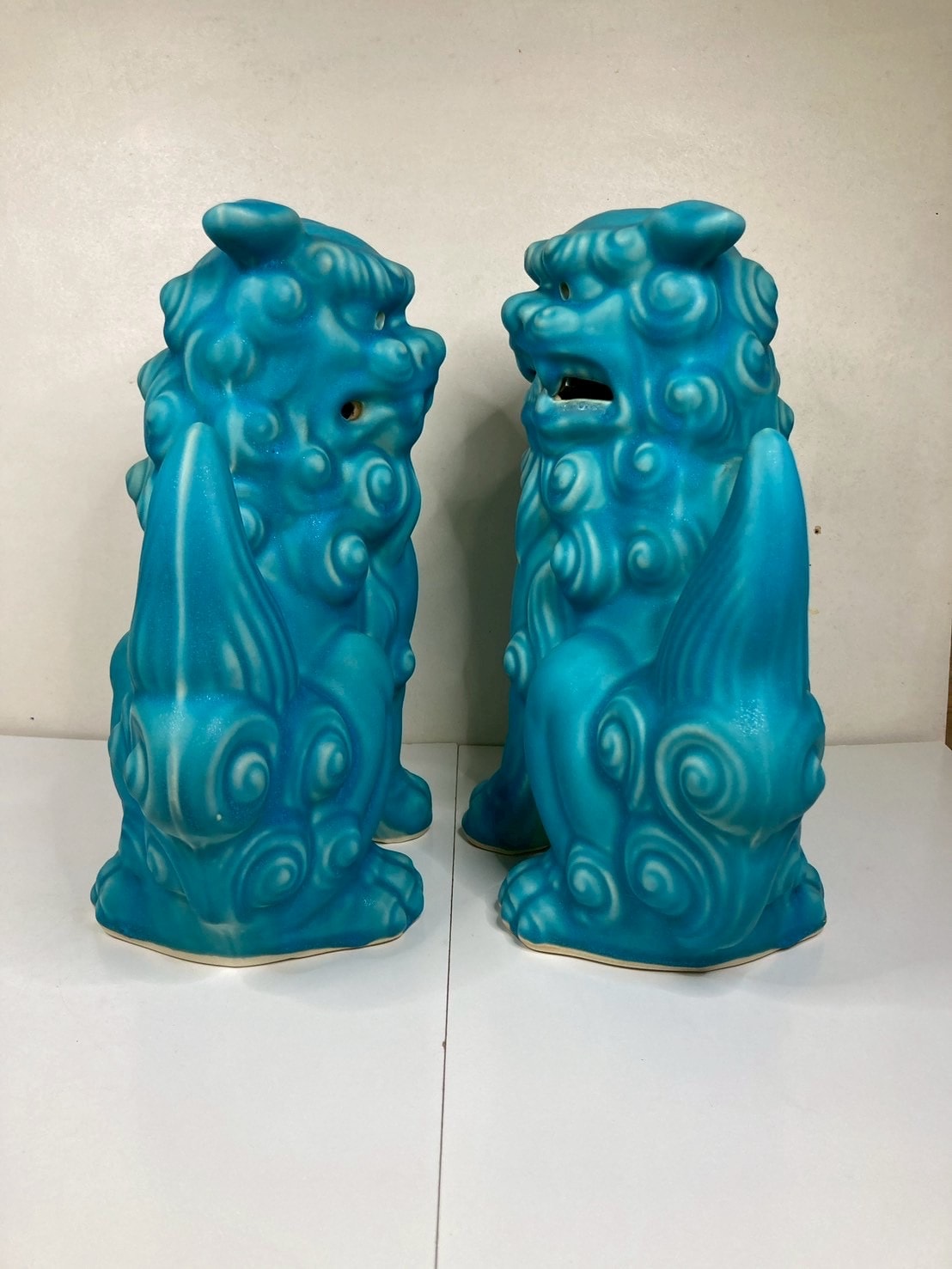 ブルーシーサー|シーサー大|トルコ青|宮城勝一郎さん