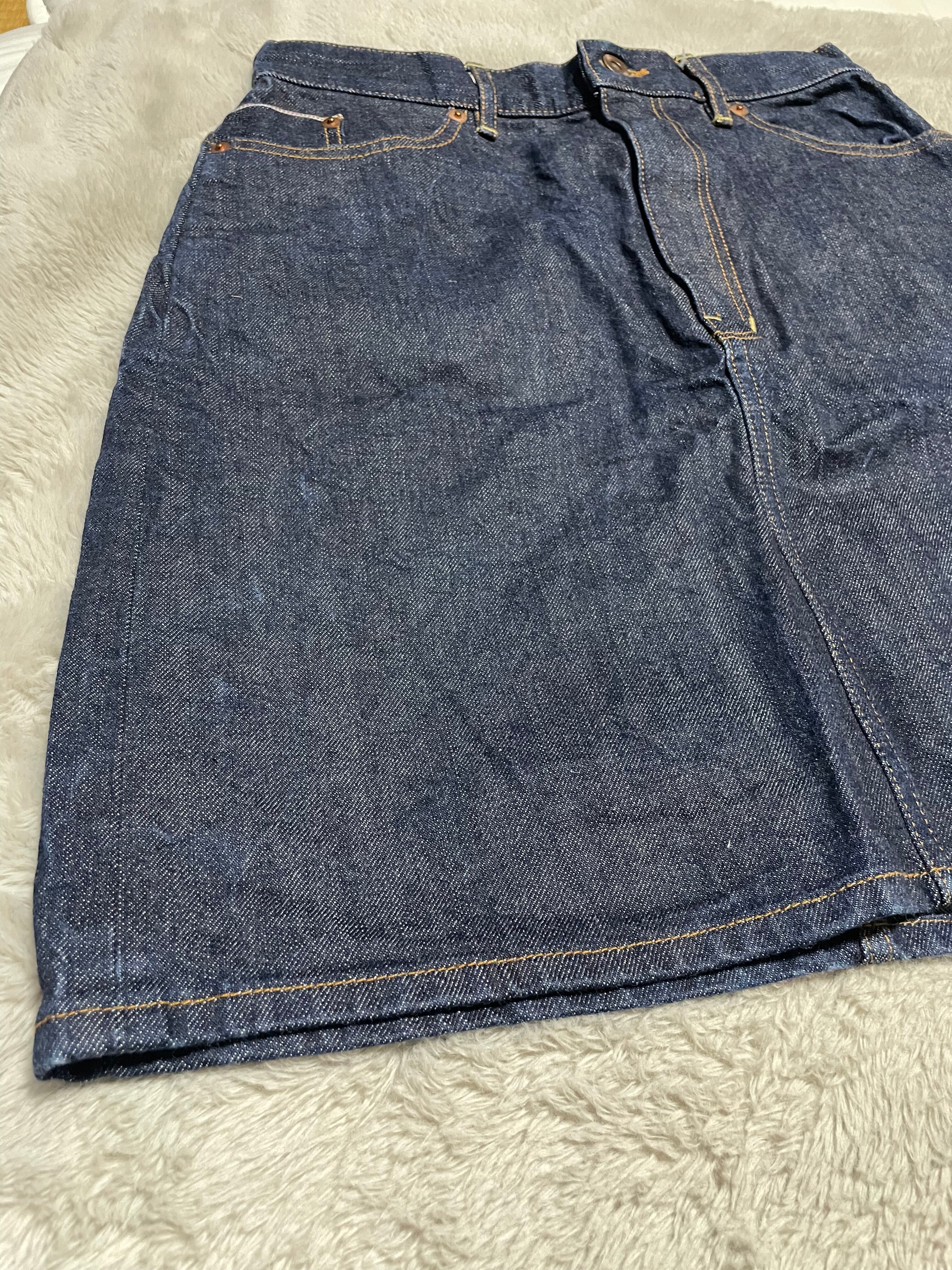 フリマサイトでも販売中！美品♡fig london DENIM mini SK ミニ