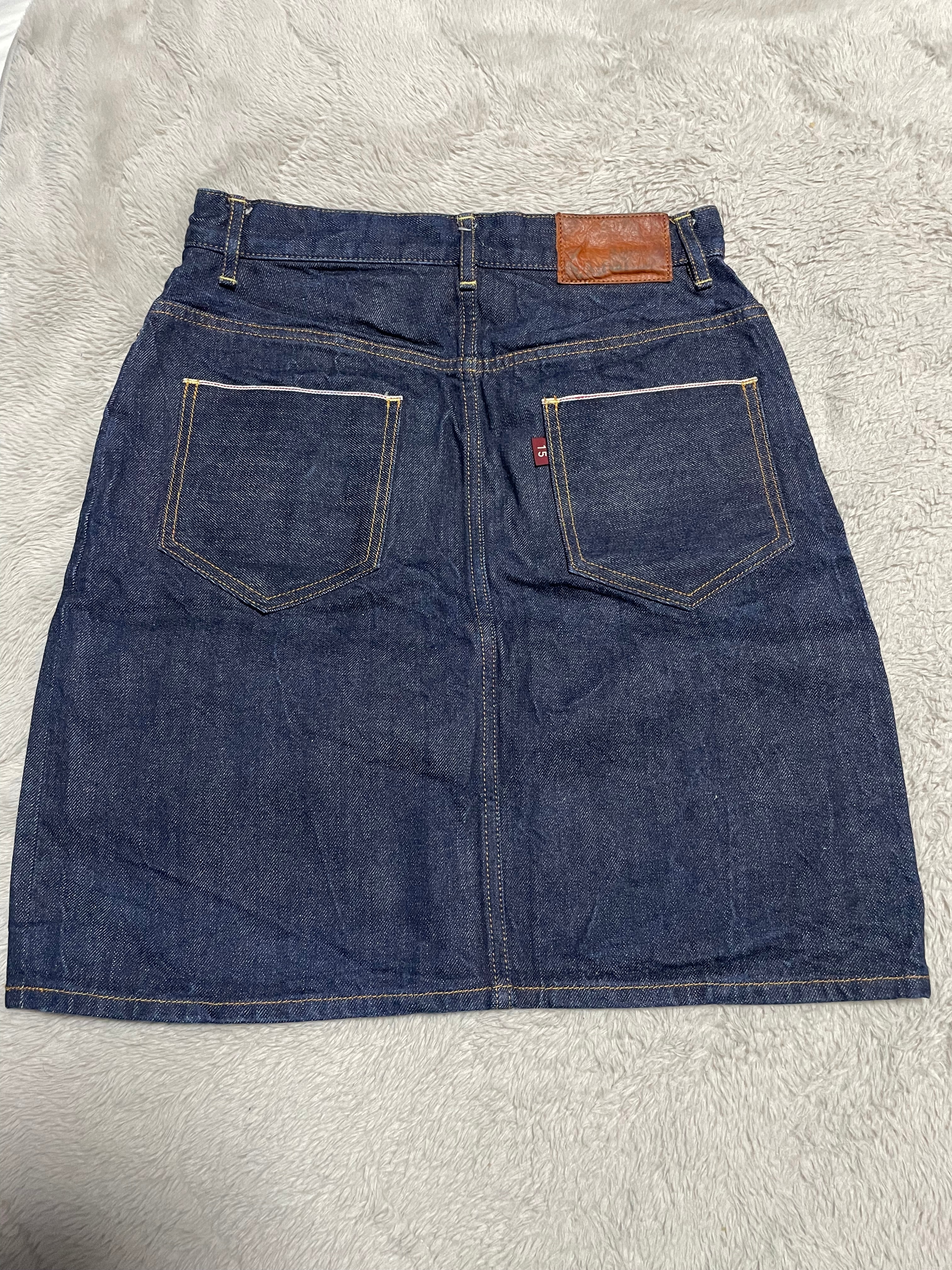フリマサイトでも販売中！美品♡fig london DENIM mini SK ミニ