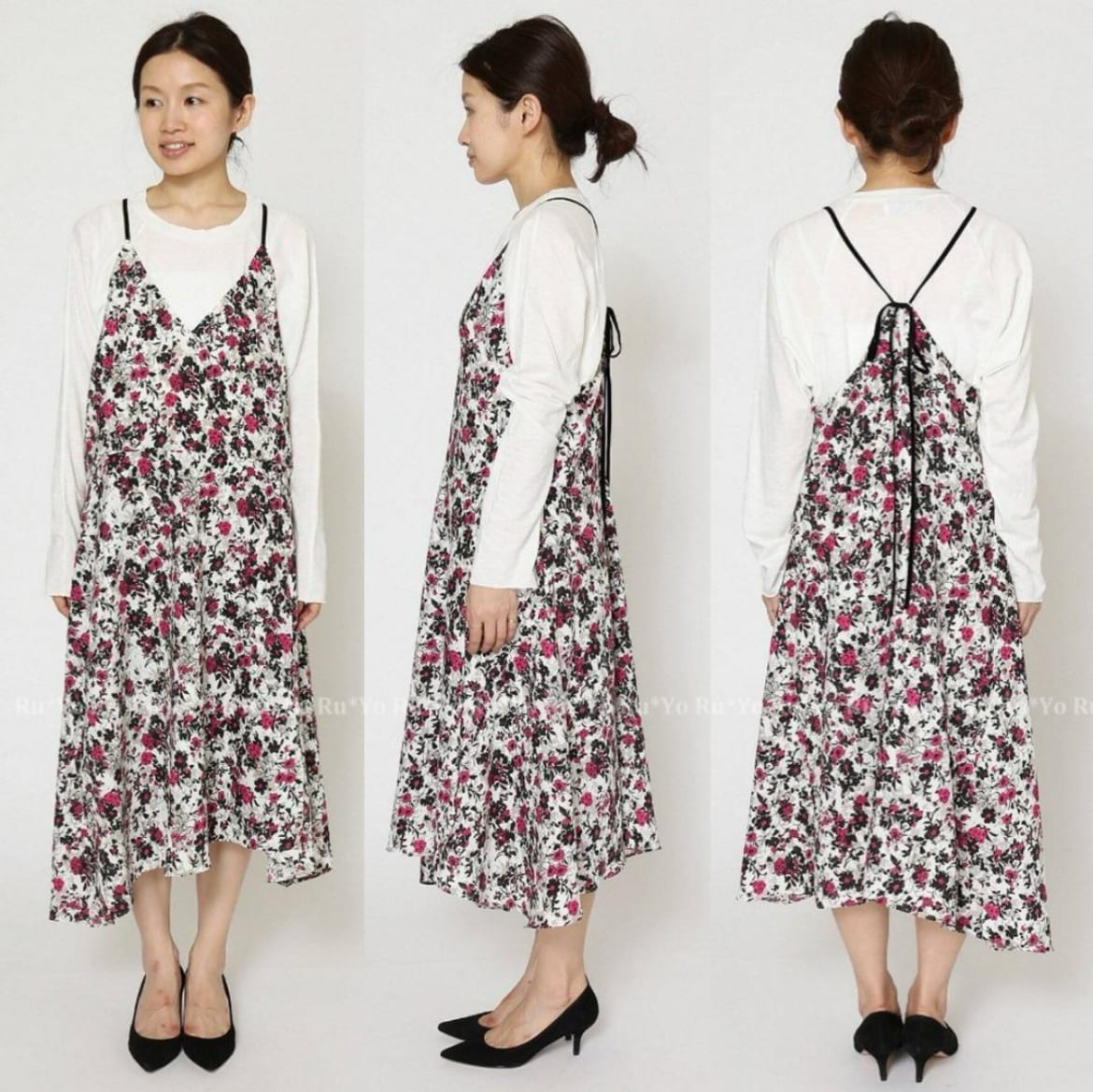 【IENA by JULIE】フラワープリントキャミソール ワンピース フリマサイトでも販売中！【IENA by JULIE】フラワープリント