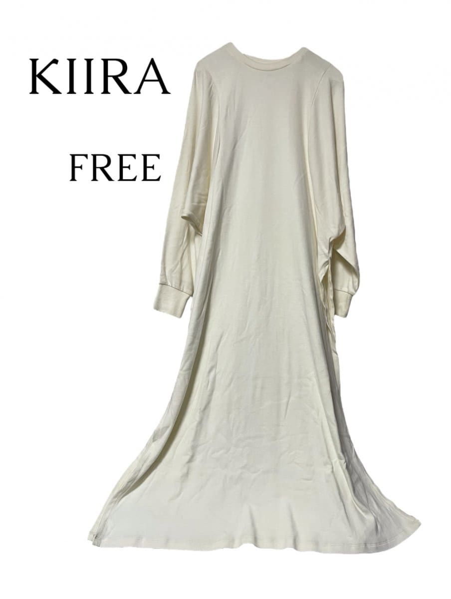 Kiira キーラ ワンピース　新品　未使用 フリマサイトでも販売中！キーラ KiiRA オーガニックコットン