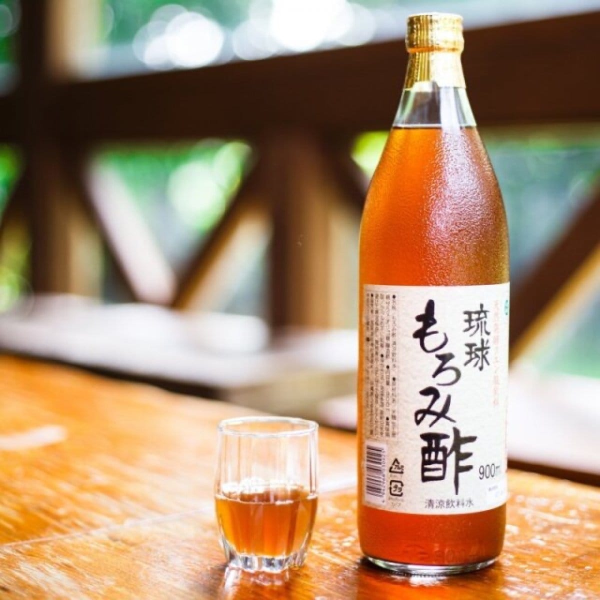 【6本セット】神村酒造琉球もろみ酢900ml瓶タイプ／天然発酵クエン酸飲料／清涼飲料水