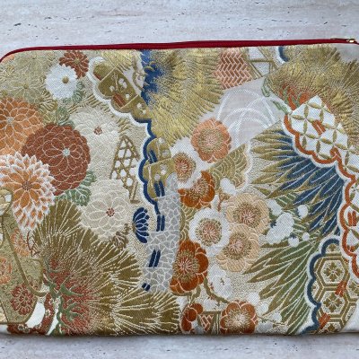 【ハンドメイド】バッグインバッグ　和柄③　一点もの