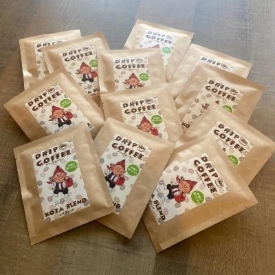 ドリップバックコーヒー【コザブレンド１０ｇ×12袋】沖縄市土産