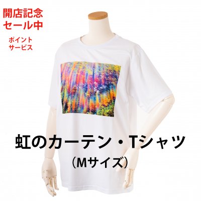 【9月25日　SASSEN　爆上祭　参加者限定　特価販売（9月30日まで）】　『虹のカーテン・Tシャツ』　電磁波対策にもお勧めです