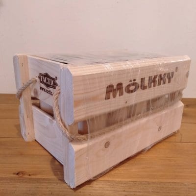 モルックセット／Mölkky（店頭販売専用）✦木箱入り、スキットル12本、モルックスティック、説明書✦