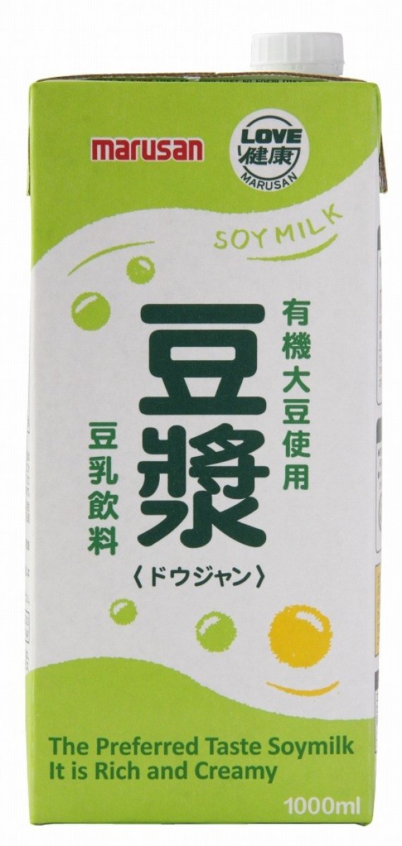 【店頭販売のみ】有機栽培大豆使用 豆漿　豆乳