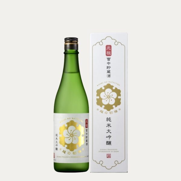越の初梅 雪中貯蔵 純米大吟醸 720ml