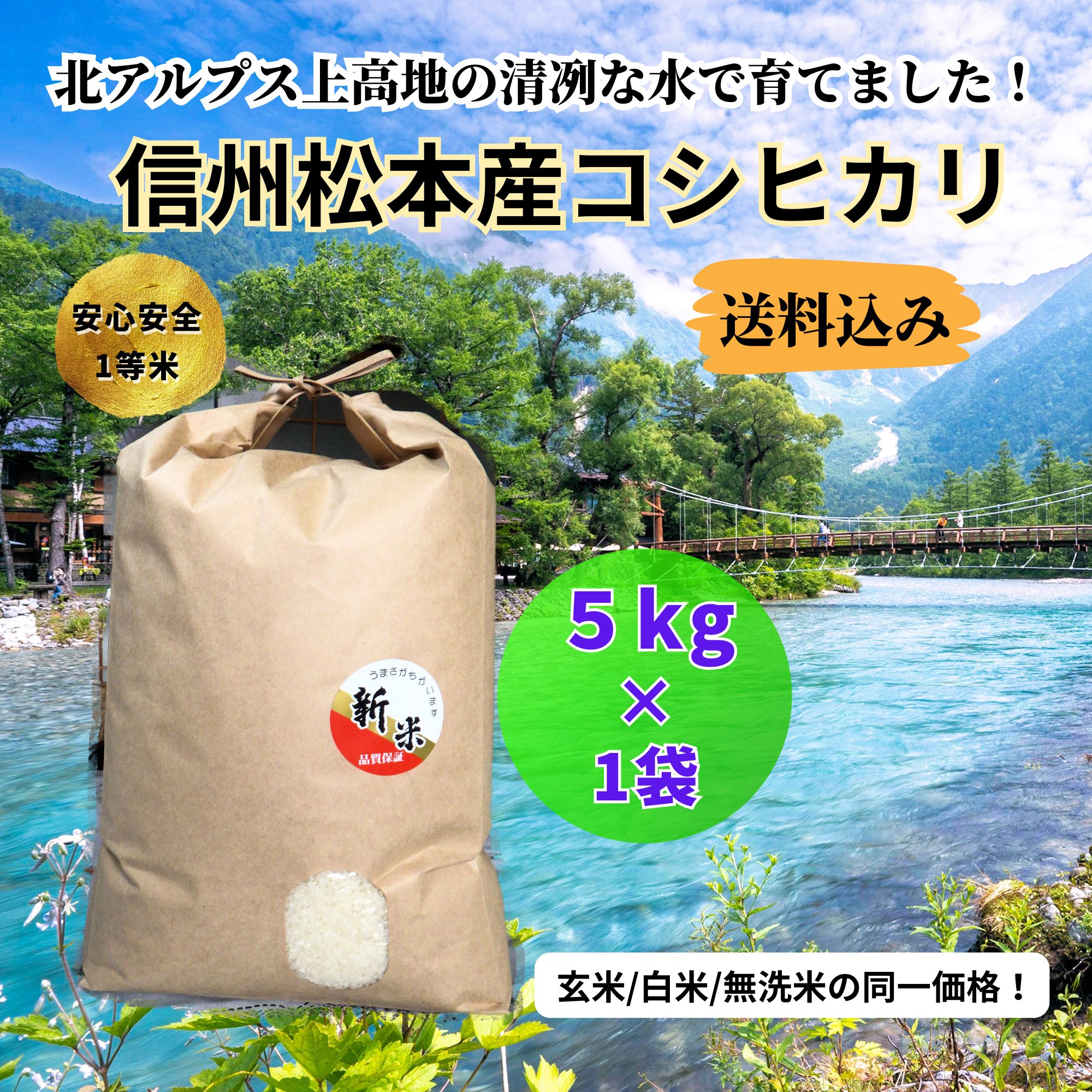 新米】【令和6年信州松本産コシヒカリ５kg】 小さいお子様にも安心、手間をかけた残留農薬のない安心安全１等米！  170ポイント/150MP|信州こめ農家 ほらぐちファーム（安心安全1等米） | ツクツク!!!ファーム | 生産者さんが勢ぞろい！新鮮食材を直接お届け