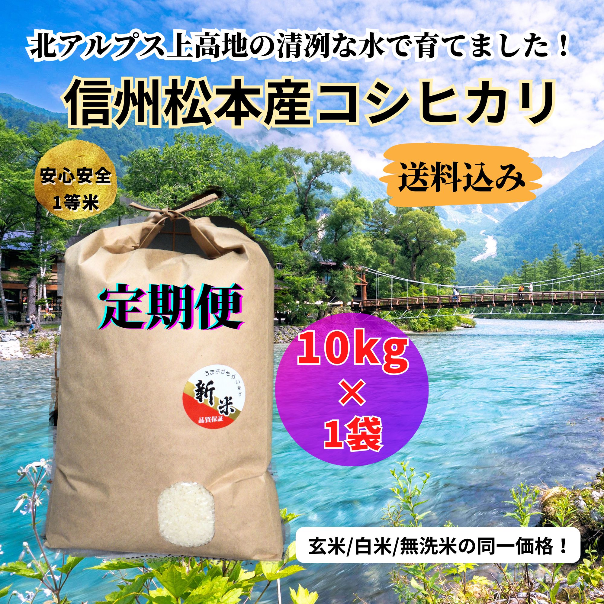 新米】【定期便】【令和6年信州松本産コシヒカリ10kg】 小さいお子様にも安心、手間をかけた残留農薬のない安心安全１等米！  280ポイント/250MP|信州こめ農家 ほらぐちファーム（安心安全1等米） | ツクツク!!!ファーム | 生産者さんが勢ぞろい！新鮮食材を直接お届け