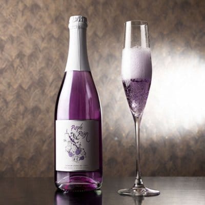 パープル・レインSparkling【紫ワイン】 【Purple Reign】 珍しい紫色のワイン　パープルレイン泡
