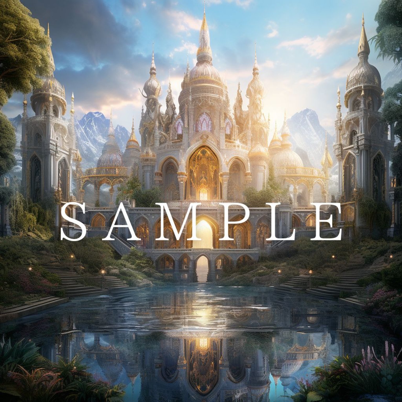 幻想的・ファンタジーな画像を作成いたします