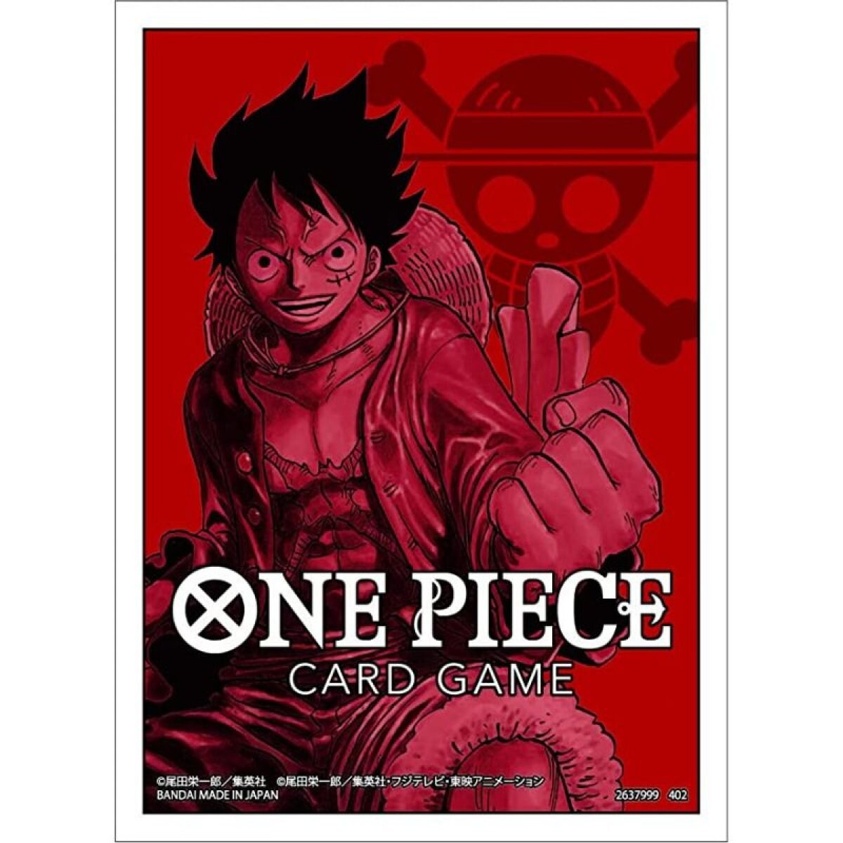 One Pieceカードゲーム オフィシャルカードスリーブ1 モンキー D ルフィ