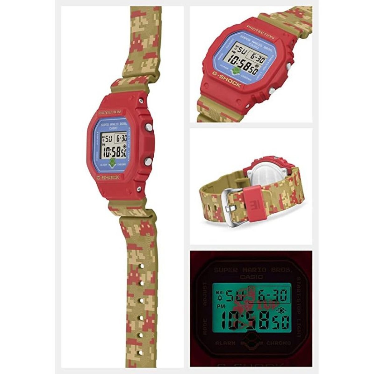 ジーショック【国内正規品】 SUPER MARIO BROTHERSコラボレーション
