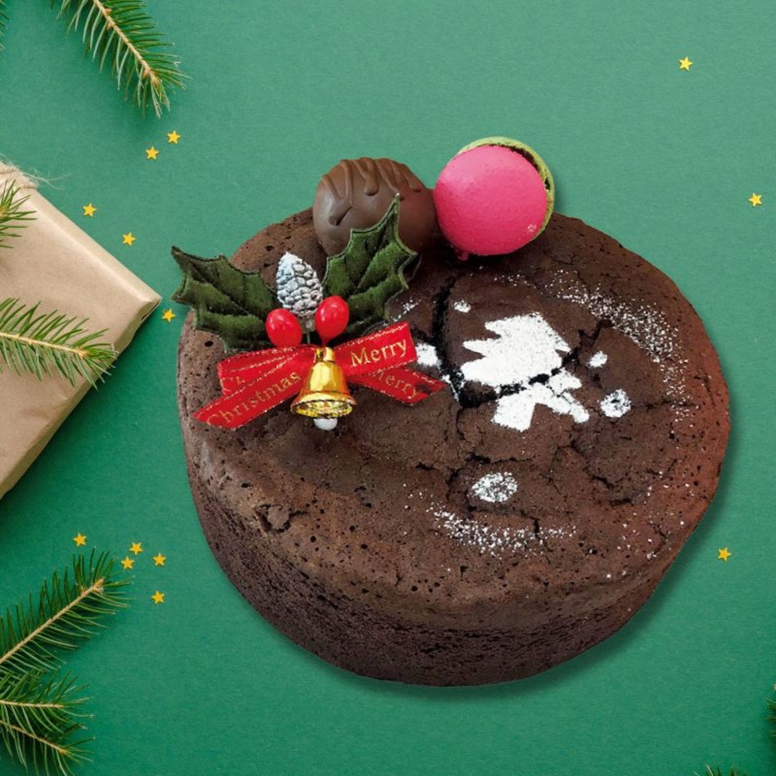 12月23〜25日店頭受取り限定｜5号｜X’masショコラケーキ｜クレジット事前決済のみ