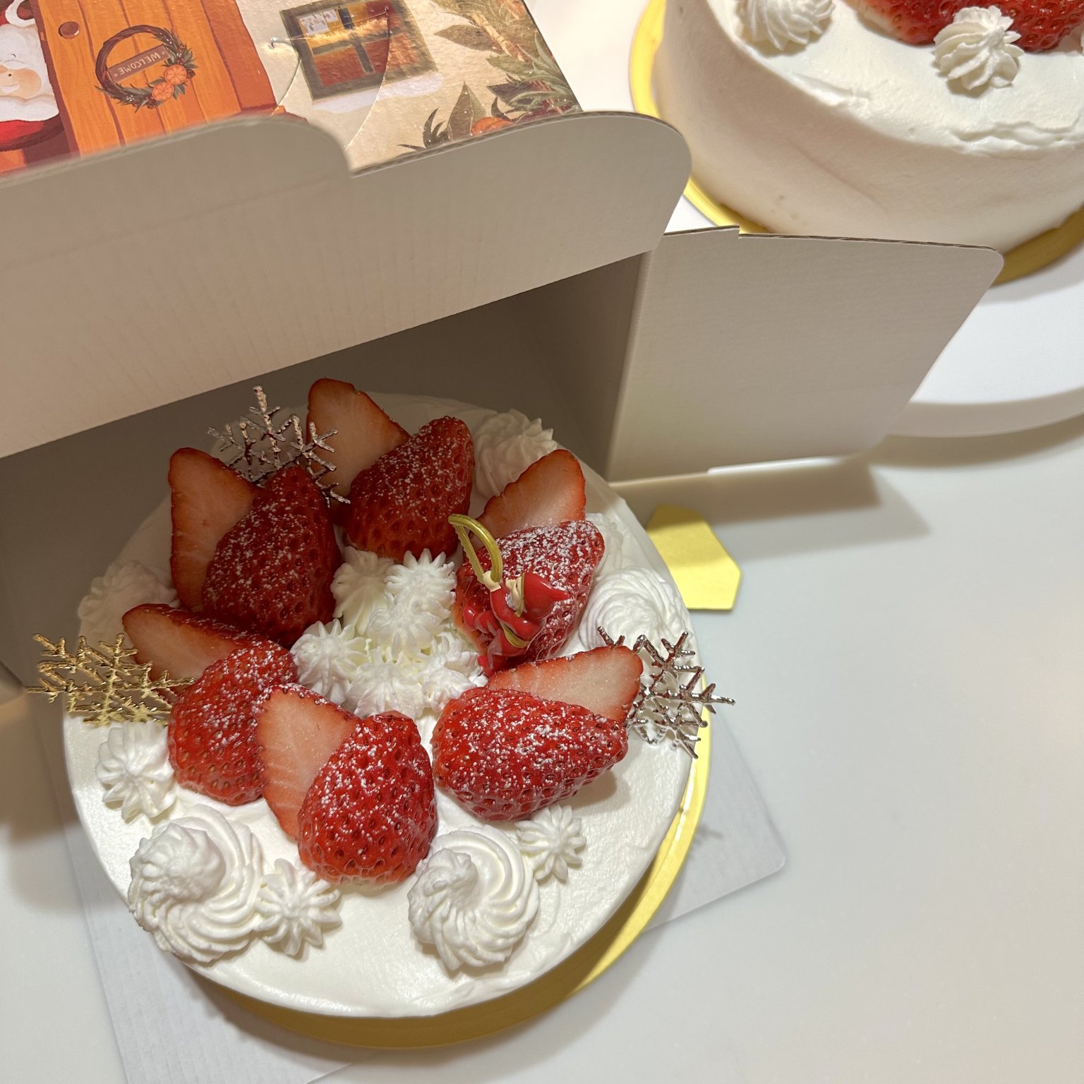 12月24日(水)   いちごのケーキ    予約チケット