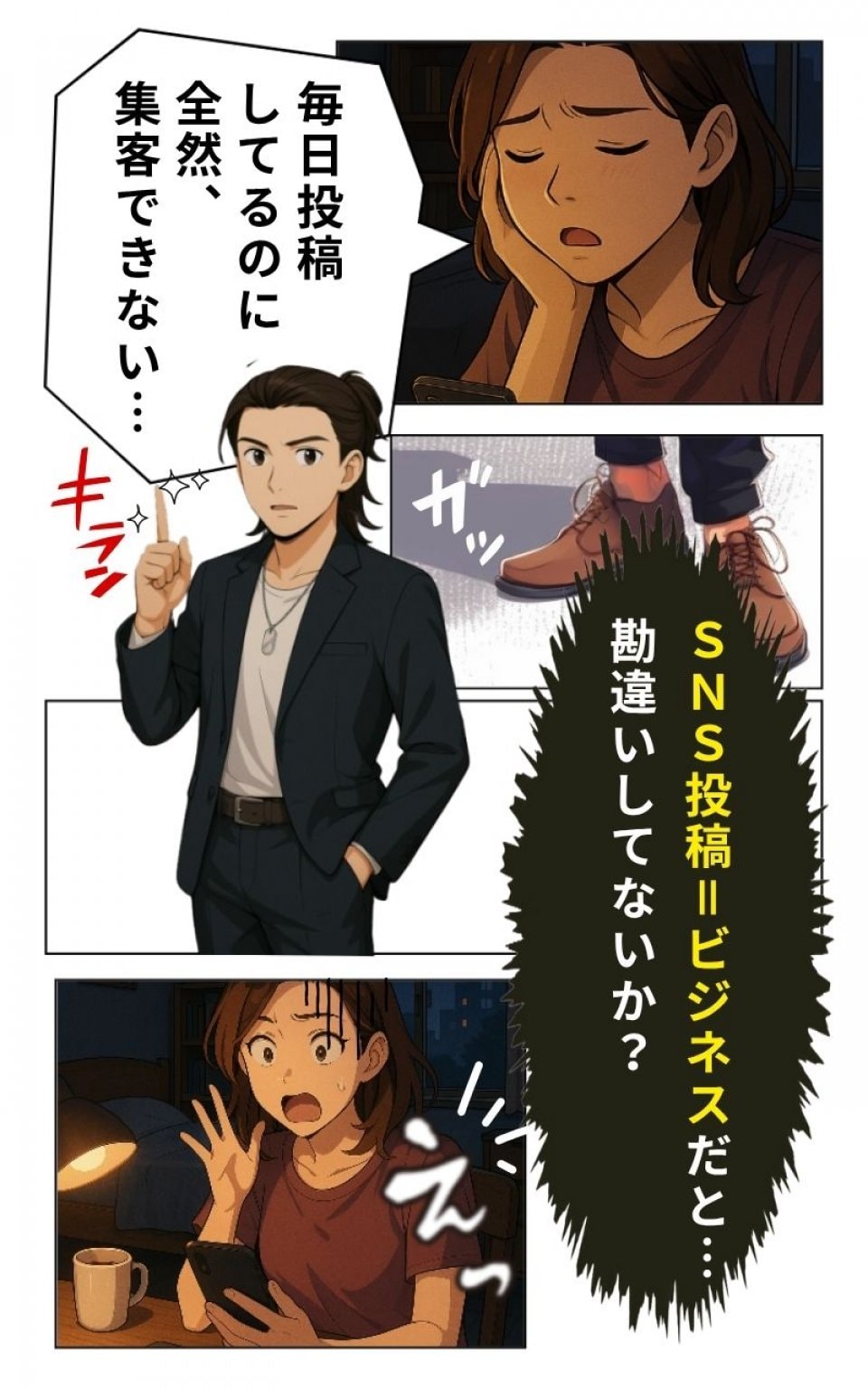 AI漫画LP｜広告漫画描きます