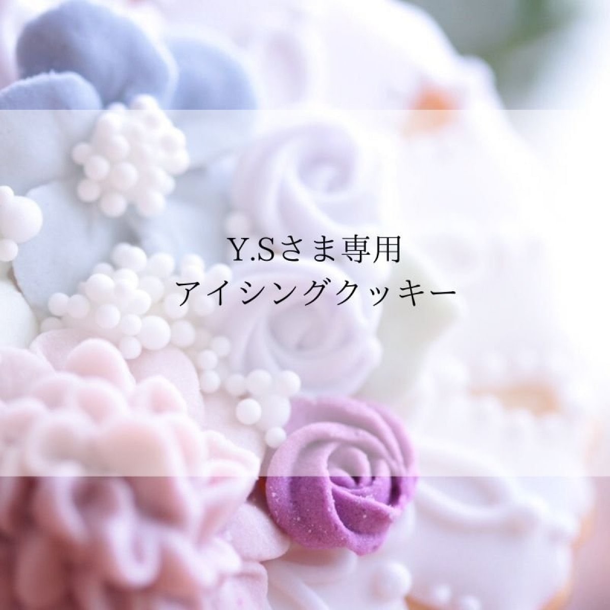 Y.S様専用 アイシングクッキー Y.S様専用 アイシングクッキー
