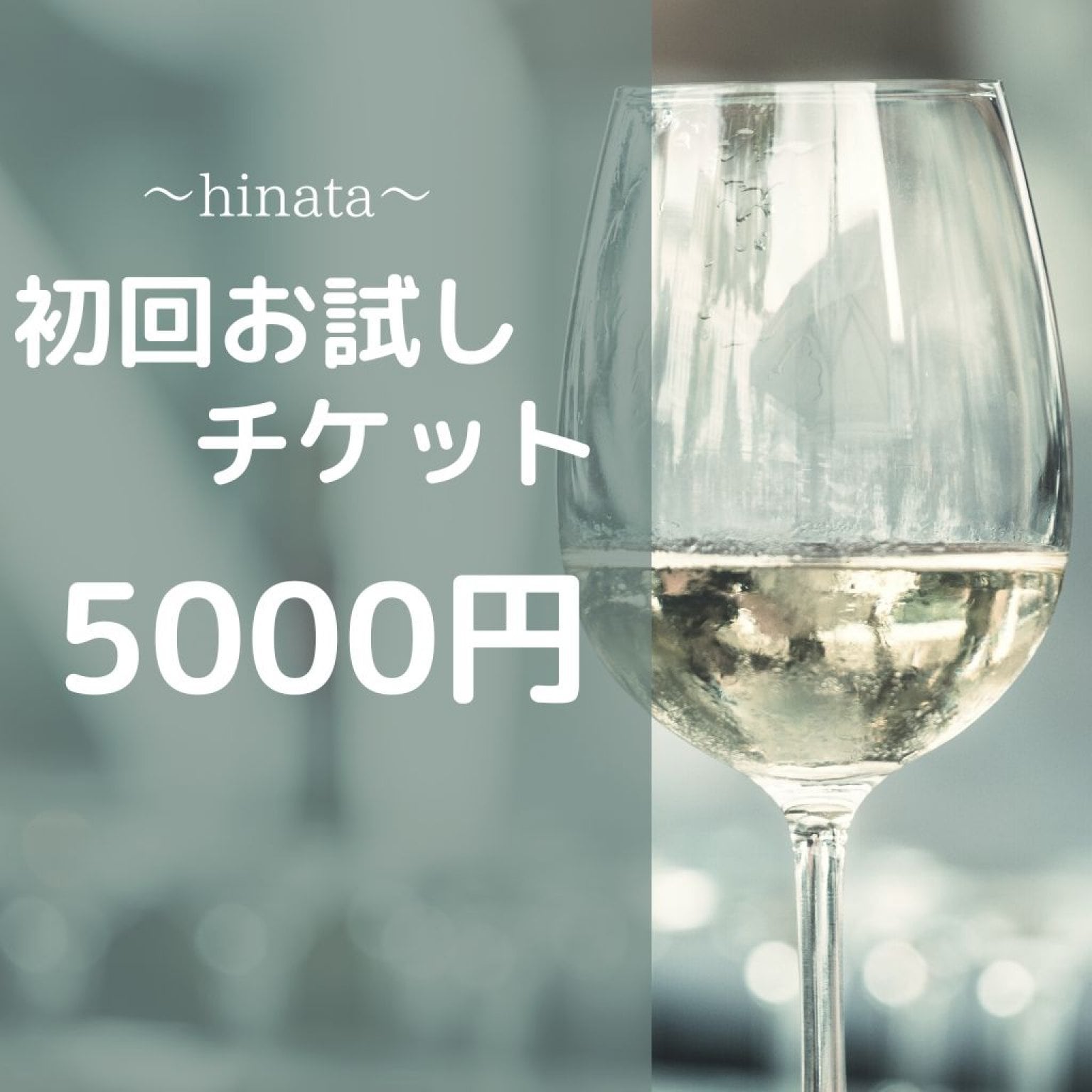 初回限定お試しチケット