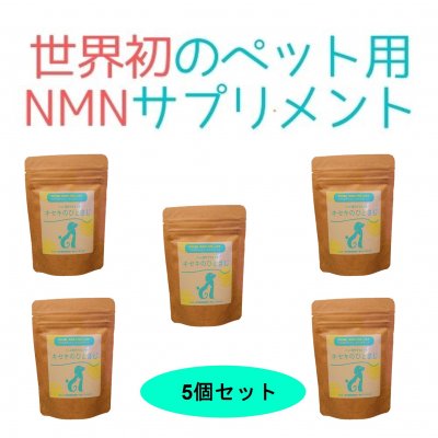 ペット用サプリ キセキのひとさじ 5個セット 獣医師と共同開発のnmn アスタキサンチン グルコサミン配合
