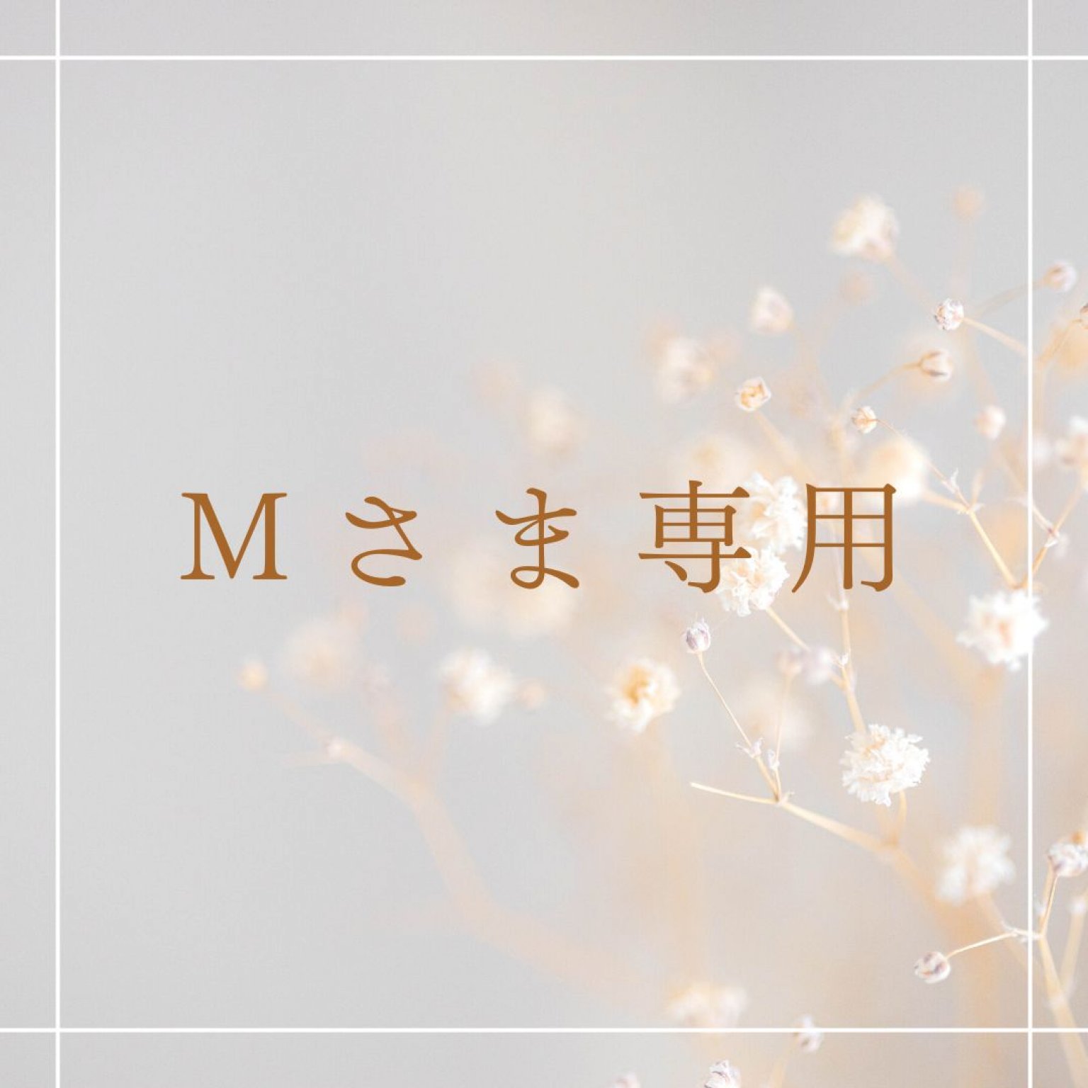 ⭐️Mさま専用⭐️