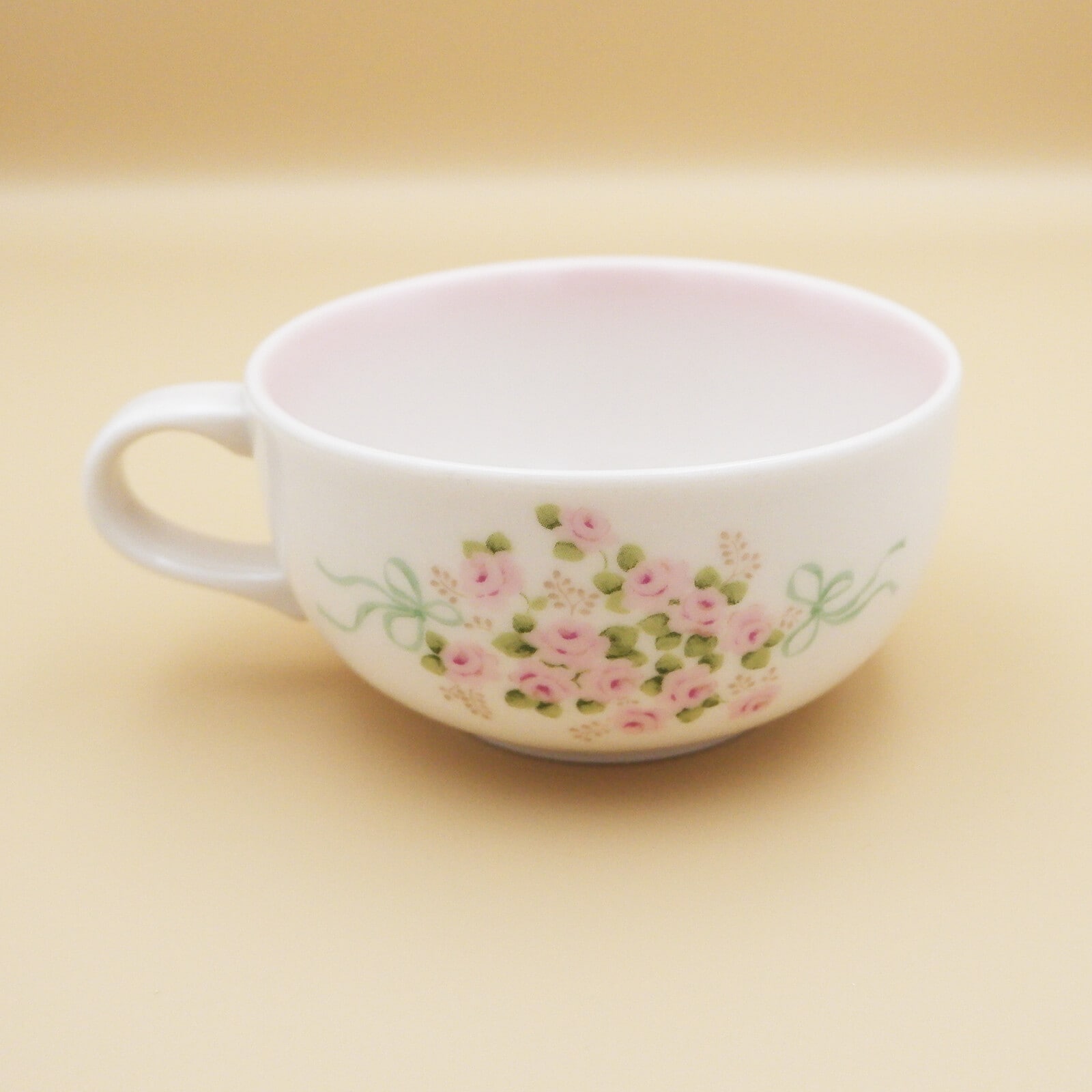 イマン エマ スープカップ【日本製】［花柄/カントリー雑貨/陶器