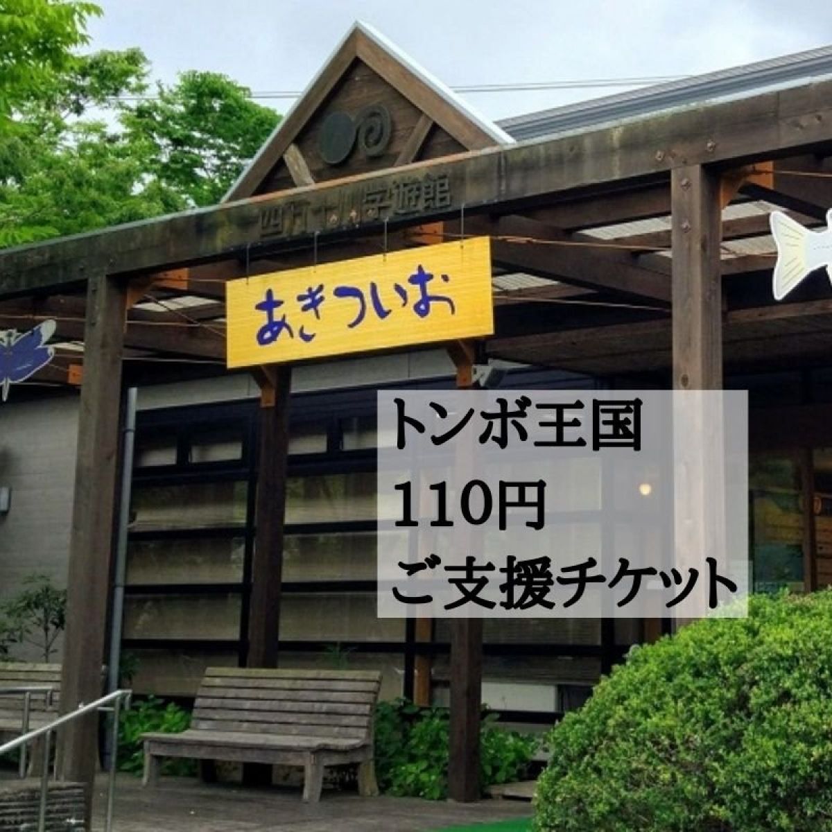 【１１０円コース】トンボ王国応援チケット 定期購入可 高知県四万十市