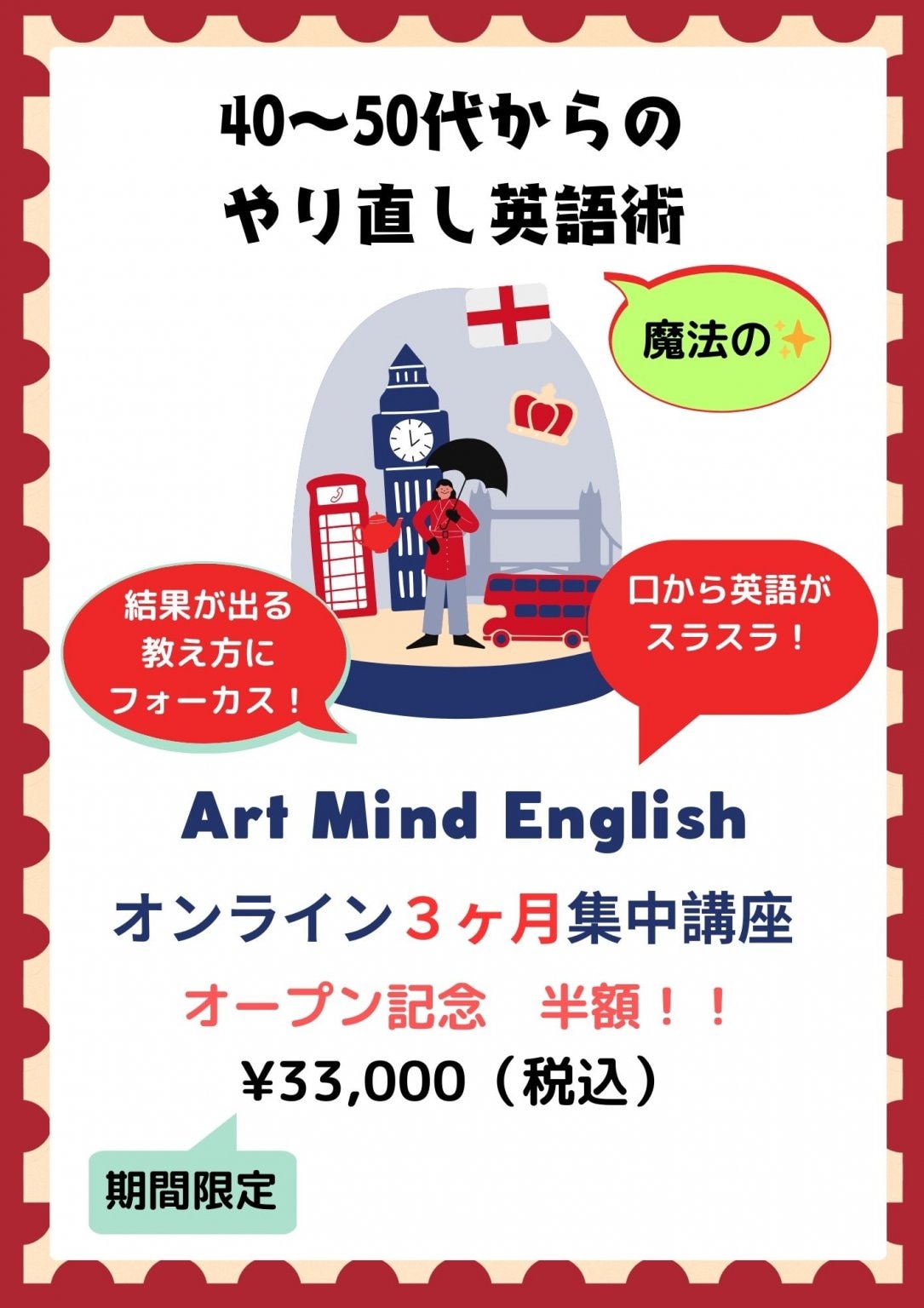 Art Mind English 　40〜50代からのやり直し英語術