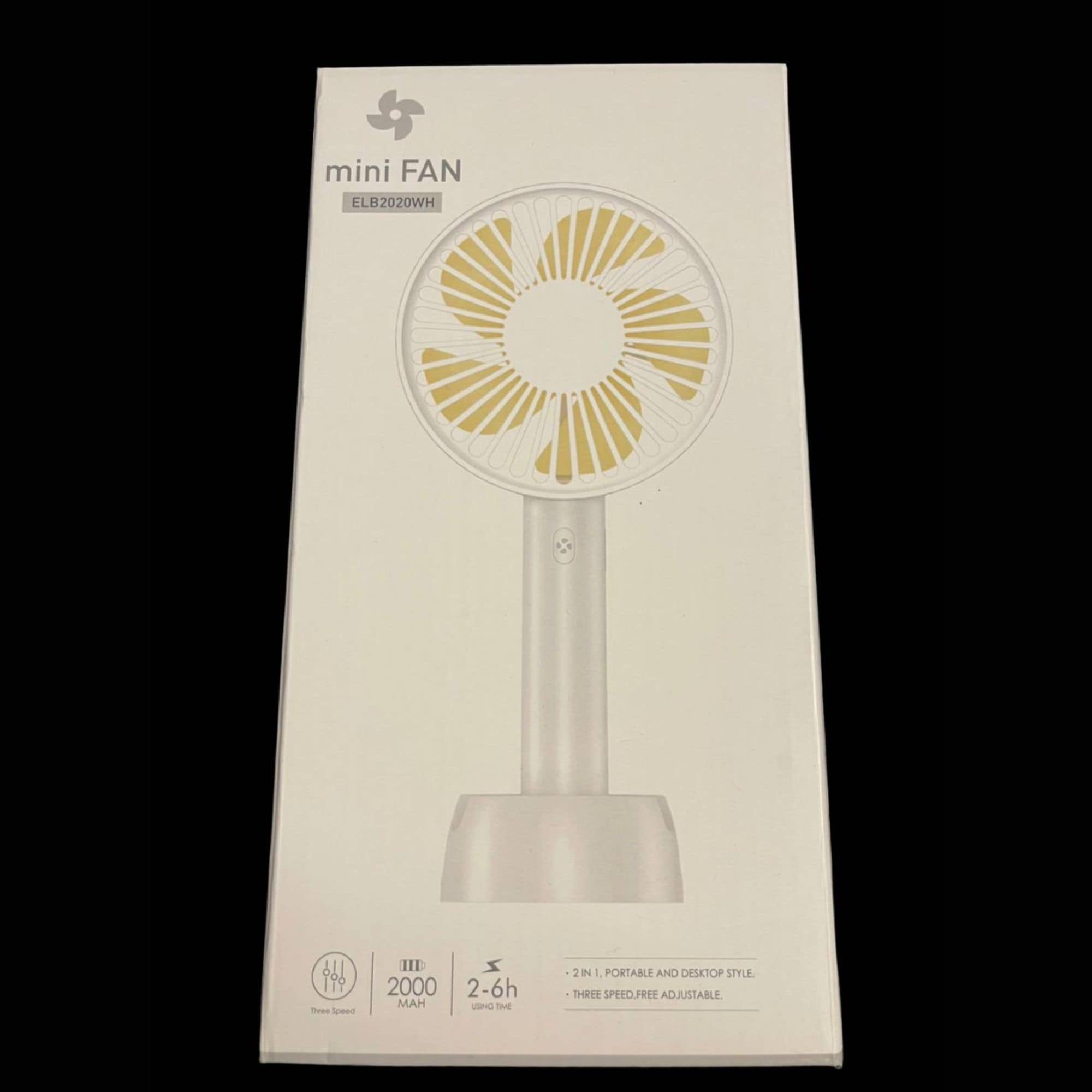 高ポイント還元！「卓上扇風機」・「手持ち扇風機」の2WAYスタイルで