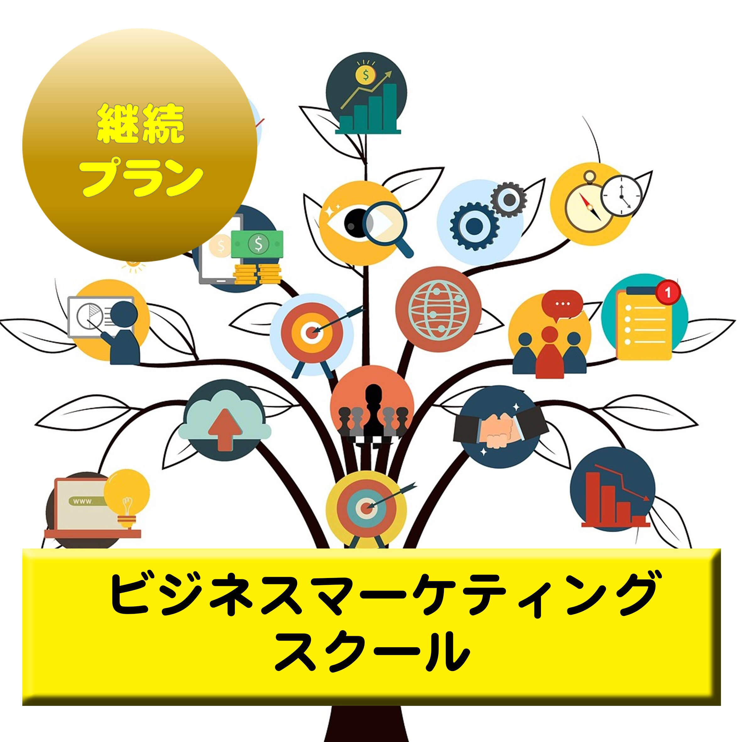 受講生用】ビジネスマーケティングスクール継続プラン - HAPILABO STORE