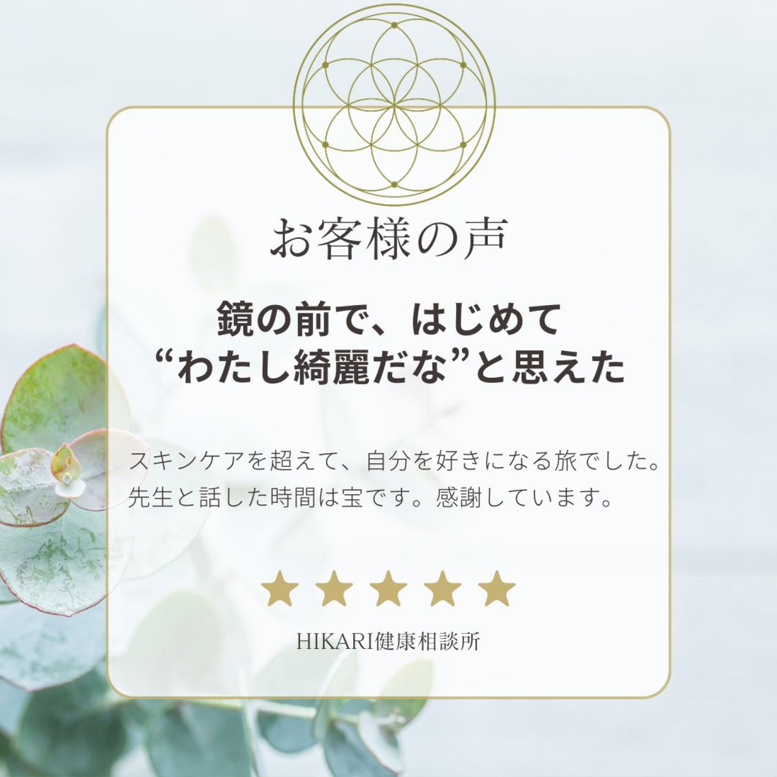【松コース】アトピー・敏感肌のための本質ケアプログラム｜肌と心と人生をまるごと整える6ヶ月サポート