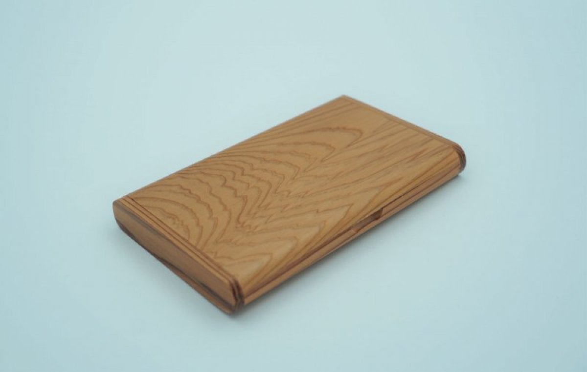 スギ 杉 無垢 国産 名入れ 名刺ケース カードケース 木製 おしゃれ　おすすめ 可愛い かわいい 誕生日 プレゼント