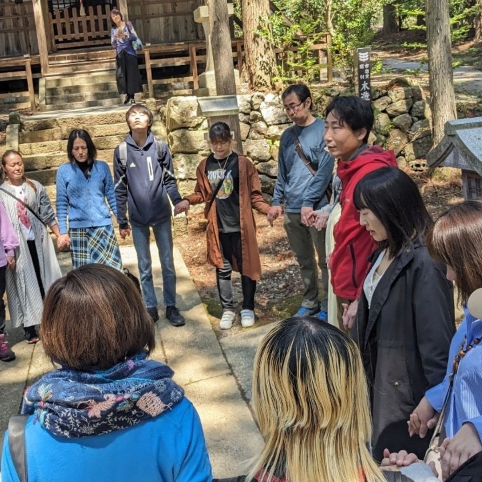 皆神神社グループ参拝(7月24日)