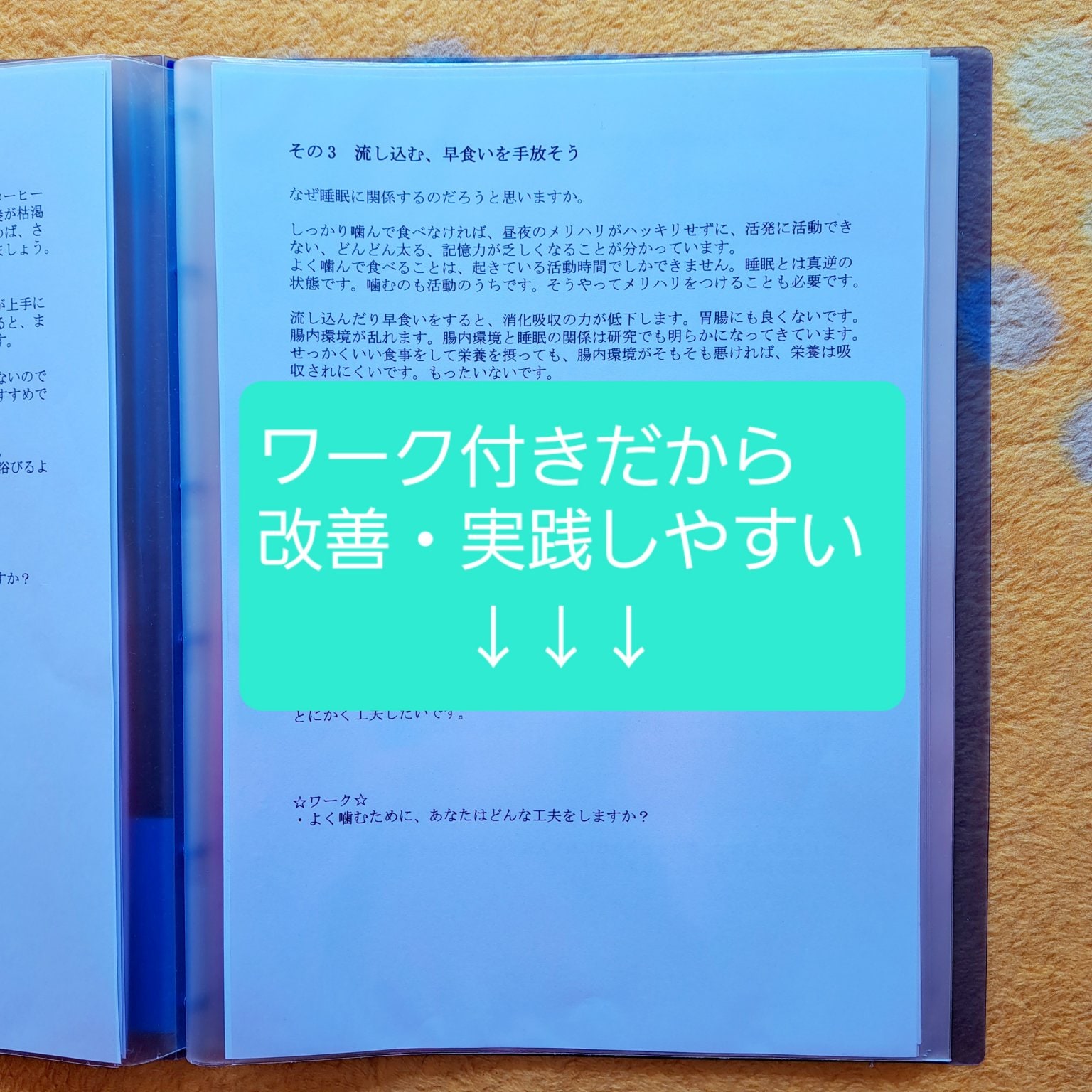 手放し上手になってぐっすり快眠プログラム ～生活レベルアップ編～