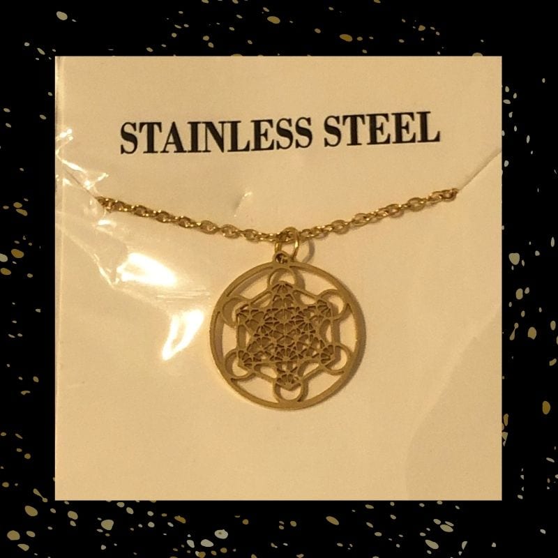 健康促進共振体加工「メタトロンキューブペンダント」