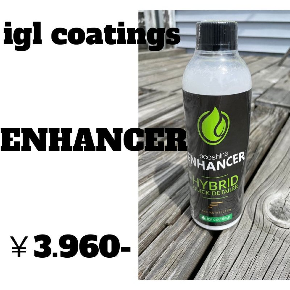 igl【ENHANCER】 エンハンサー　メンテナンス剤　500ml