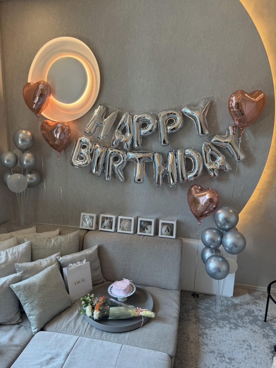 Pink Birthday Set