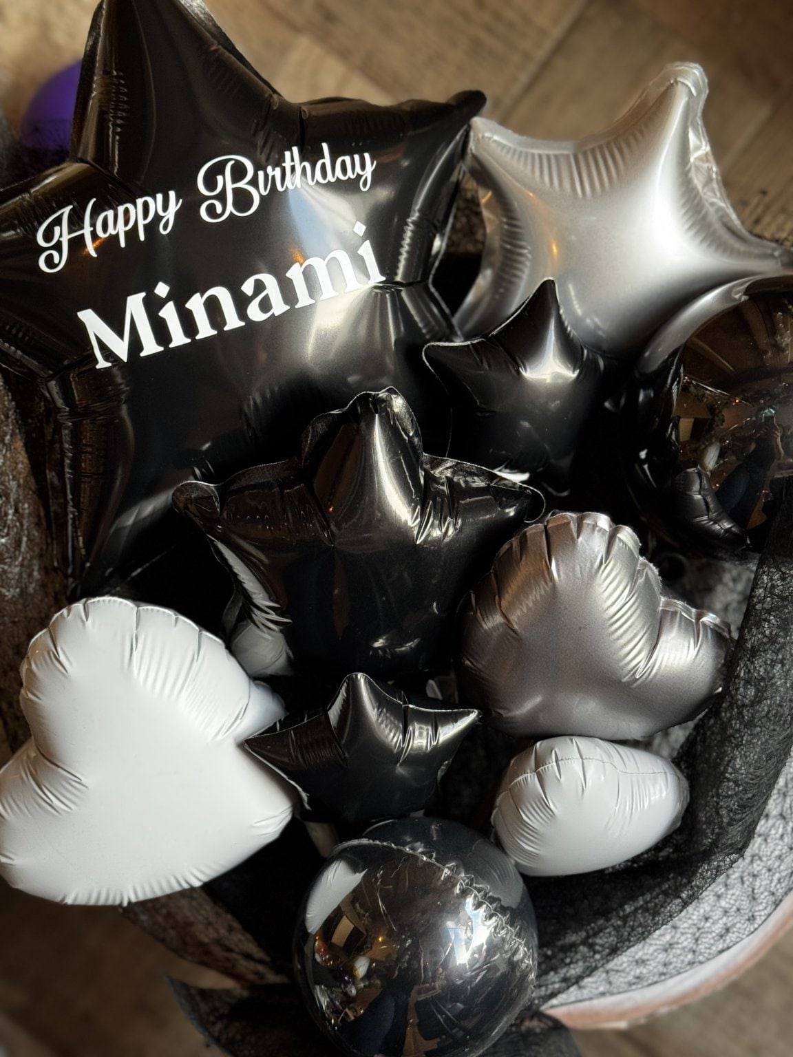 Birthday balloon banch /4400円