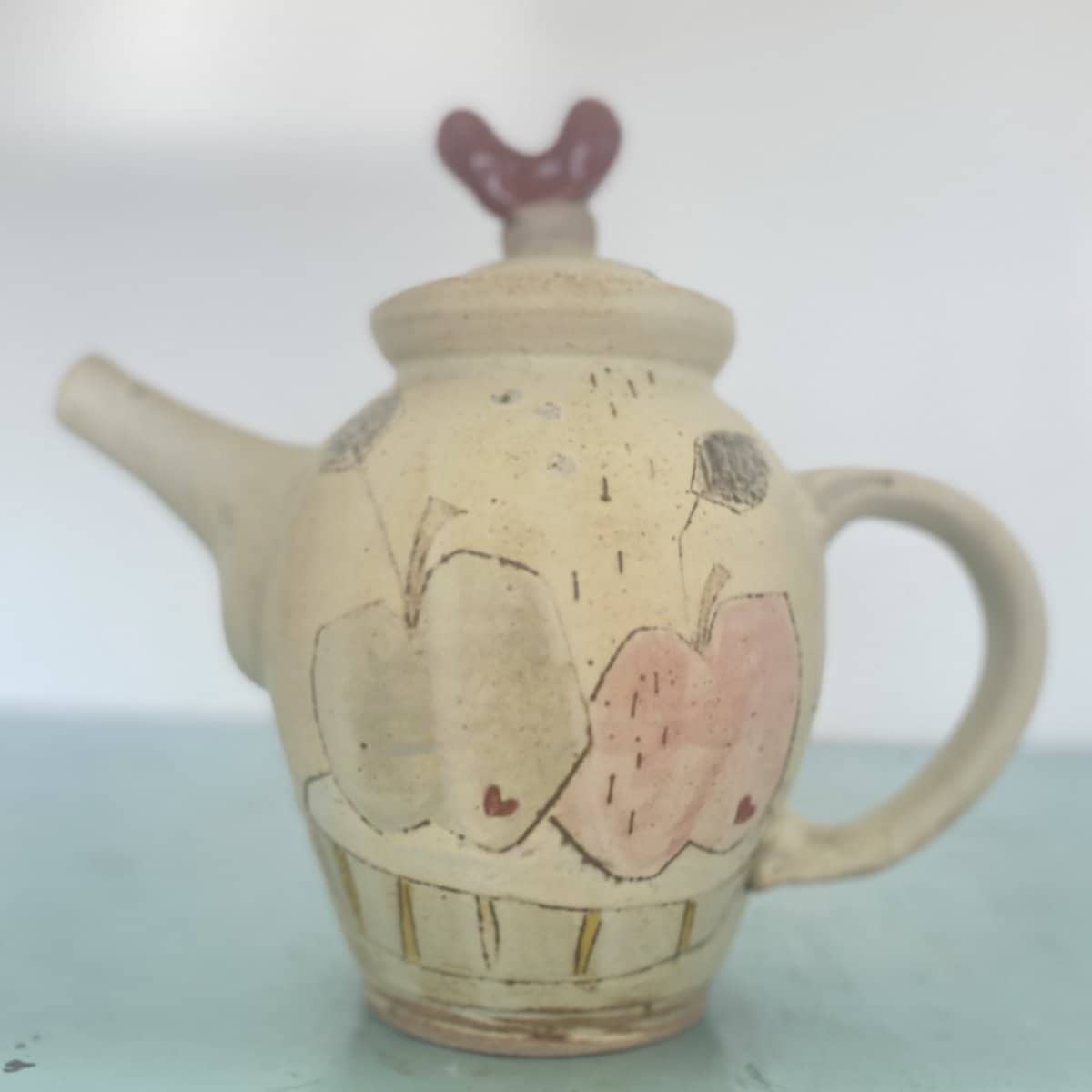 バリ島 ジャンカラ焼きティーポット バリ島 ジャンカラ焼きティーポット