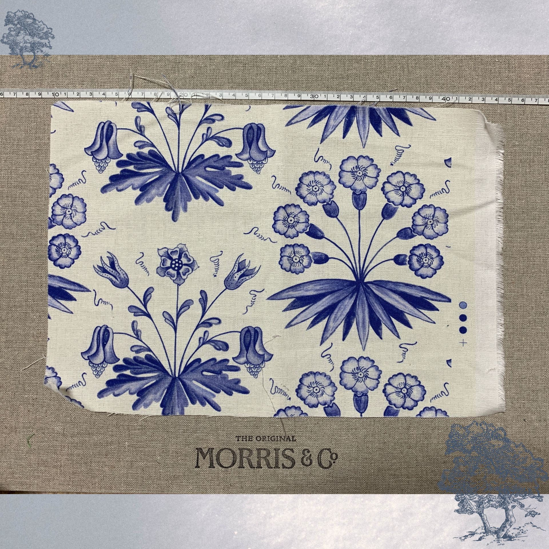 モリス　カーテン　ハギレ ウィリアムモリス/はぎれ5点セットA】高級カーテン/はぎれ5点セット