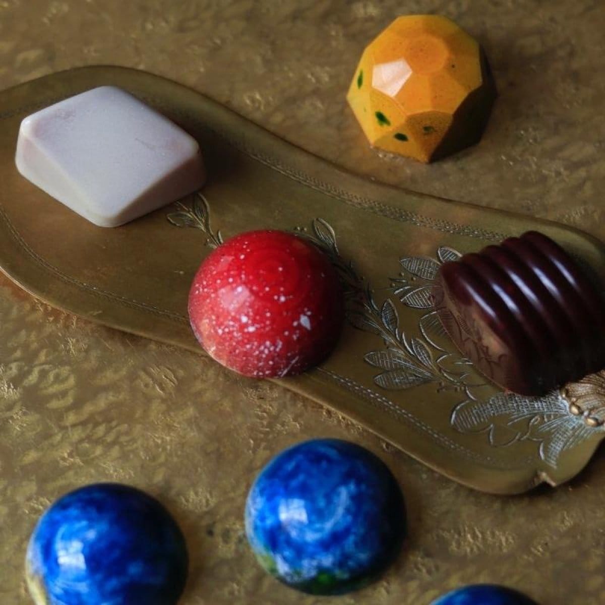 【完売】7月の新月ショコラ〜新月に届く5粒のチョコレート（ノリコショコラ）-New moon chocolate-
