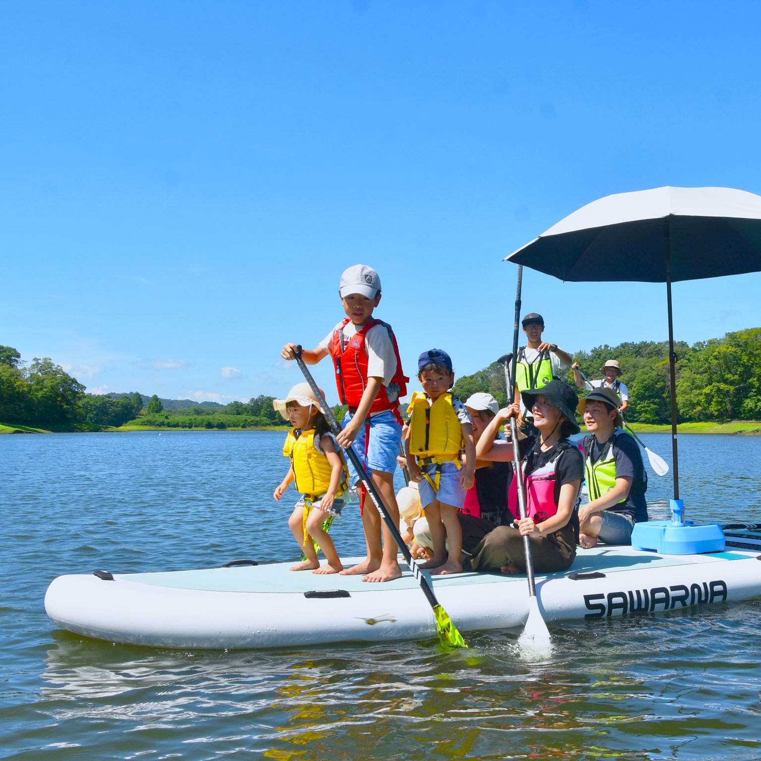 【２０２５秋】備北丘陵公園 ×湖畔ステイズ庄原✕ＳＵＰ体験（ＢｉｇＳＵＰ）