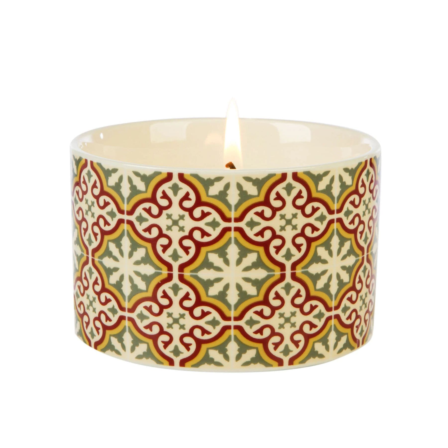 セラミックキャンドルM/エンペラーズレッドティー 【FIRED EARTH