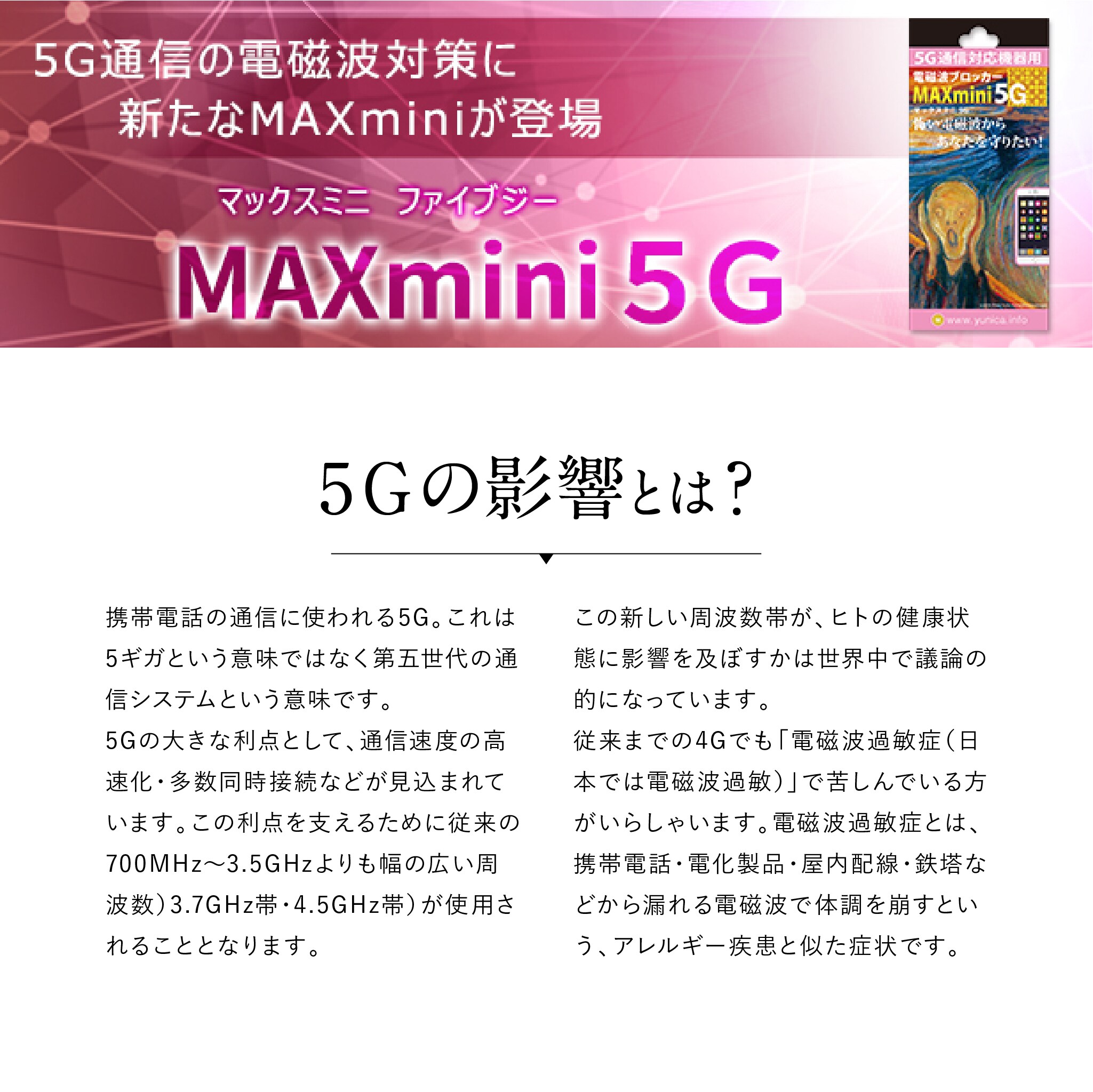 電磁波ブロッカー ＭＡＸ mini 5G