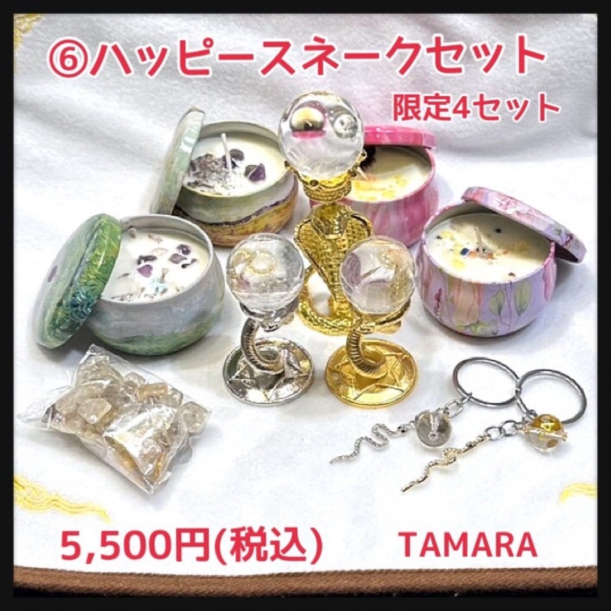 ⑥ハッピースネークセット　2025福袋　TAMARA