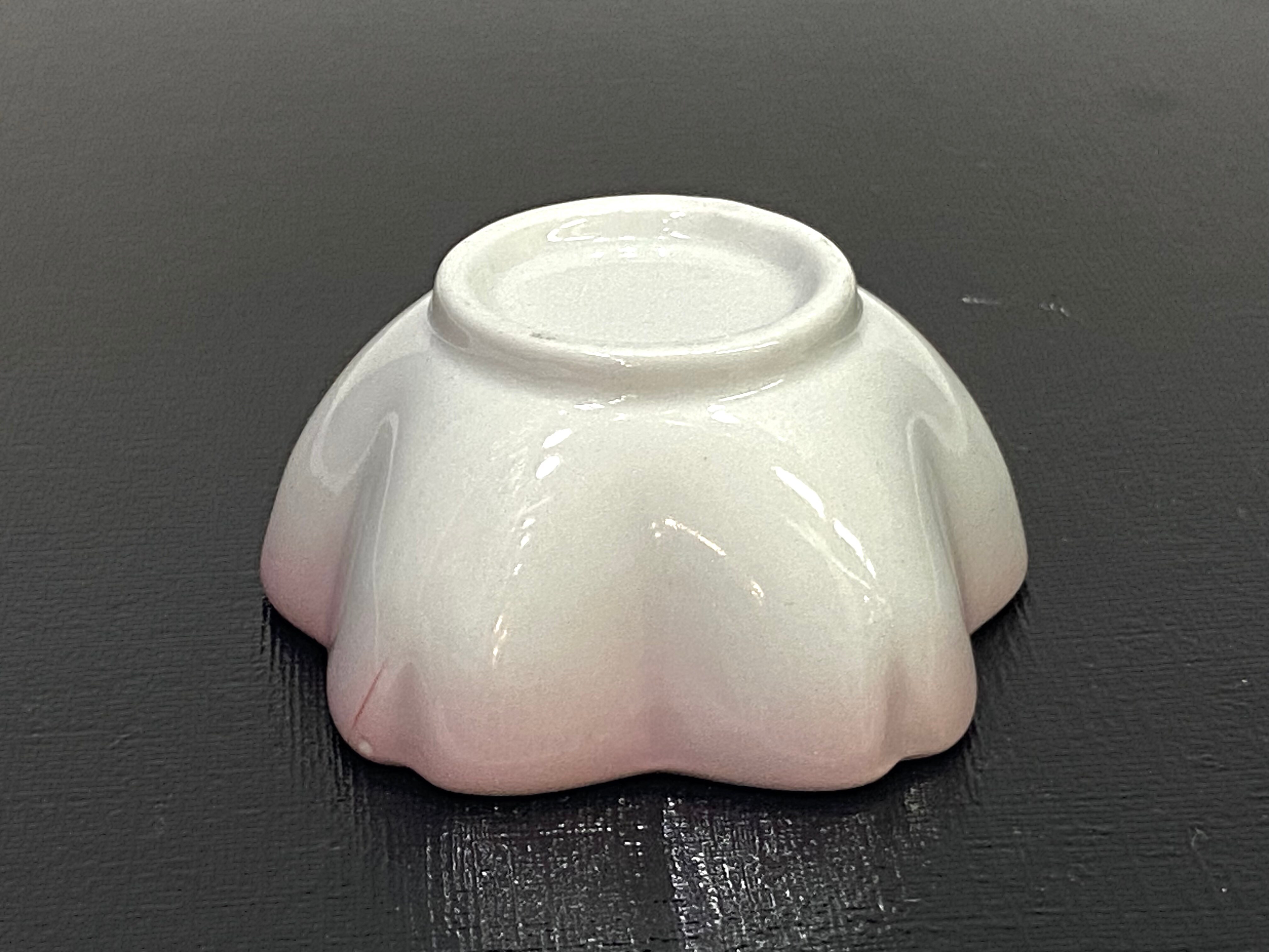 粉吹手　丸文　鉢 盆栽鉢 尻丸 赤吹 3号 四日市萬古焼 丸 円形 陶器 約10.5センチ