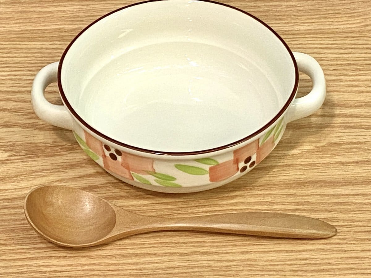 【スタッキングOK】耳付丸型 グラタン皿(シチュー、スープOK)