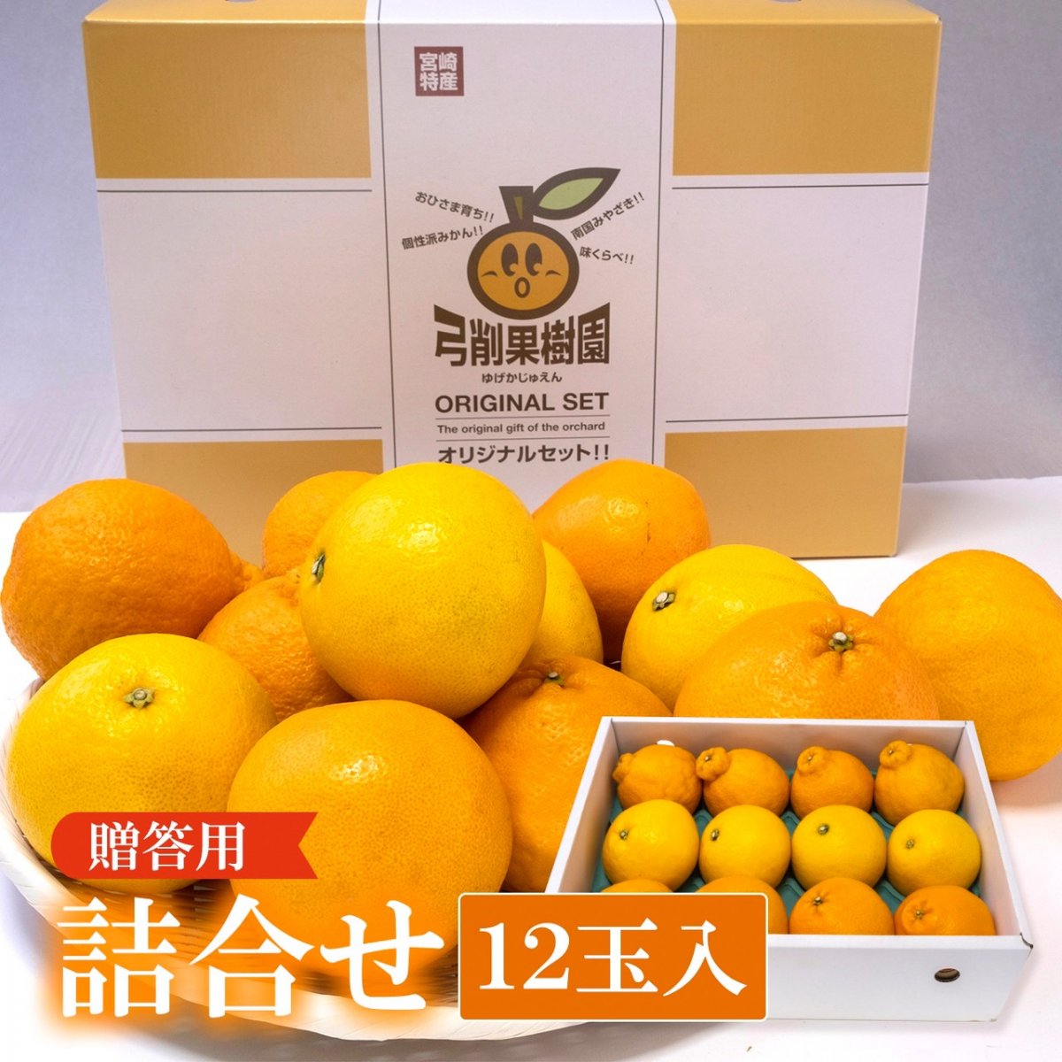 高級みかん４種食べ比べ ／弓削ふぁーむ 宮崎県産高級みかんギフトセット／先行予約受付中／贈答／お歳暮／贅沢みかん／高級みかん