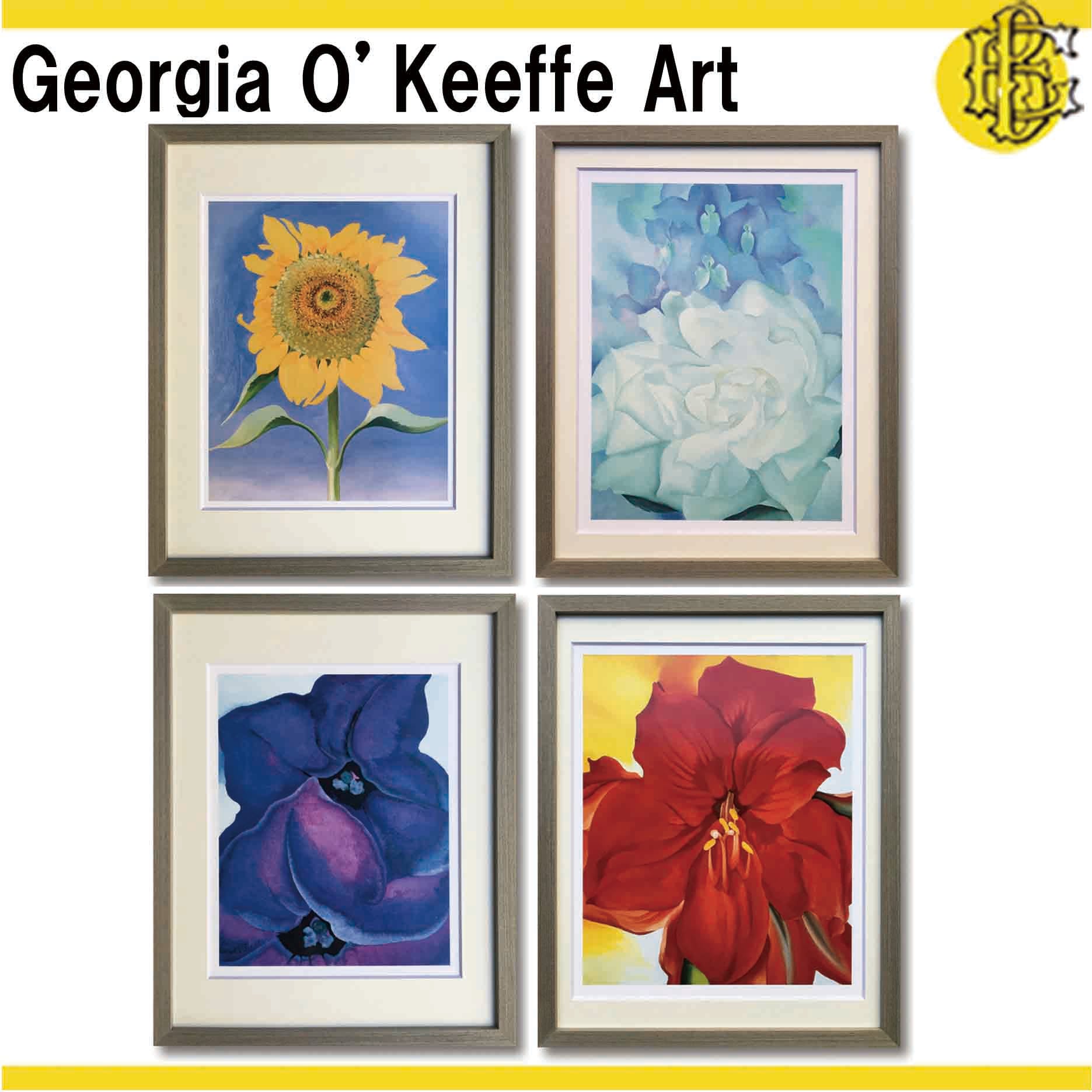 ジョージア・オキーフ作 アート ポスター 1