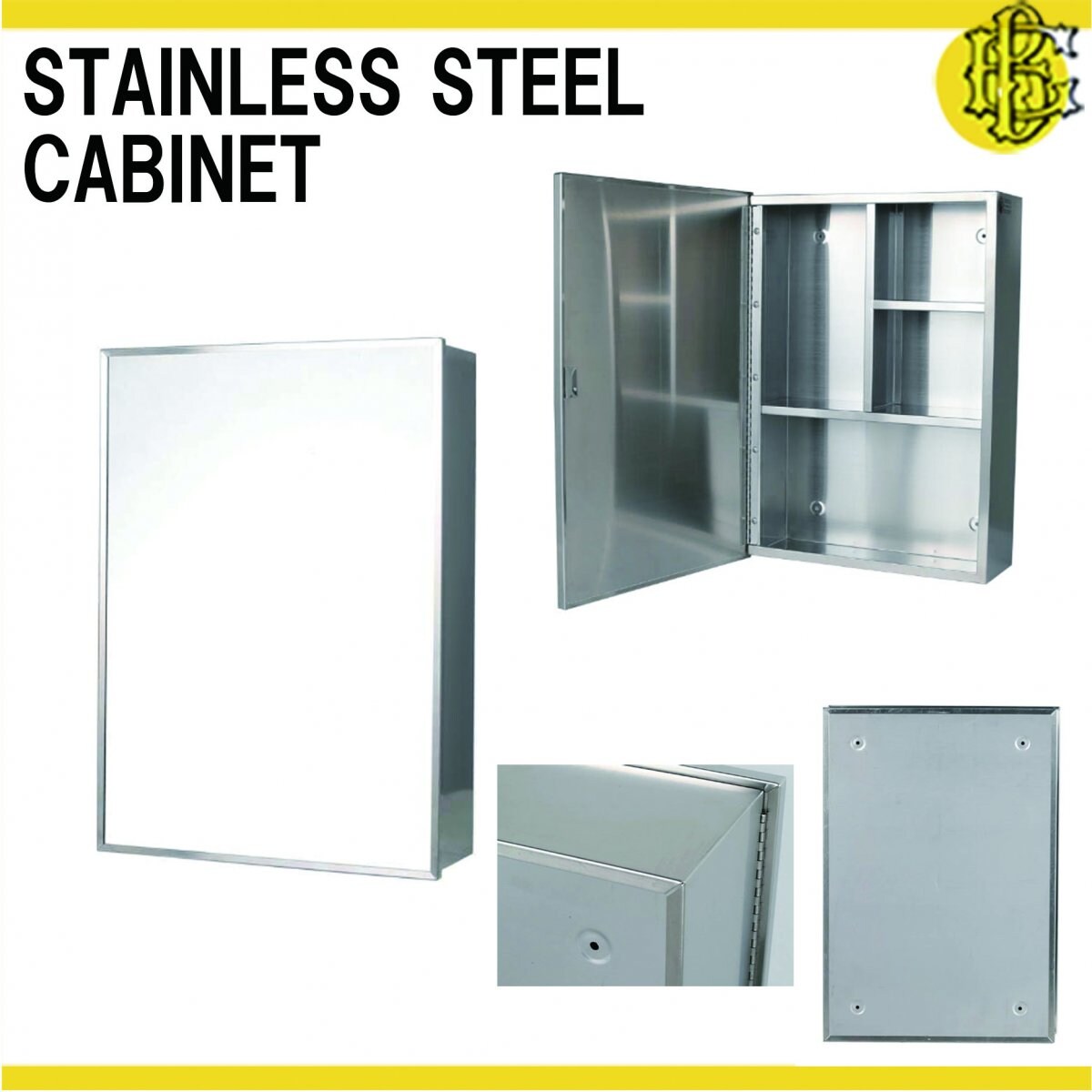 DULTON ステンレス スチール キャビネット